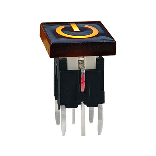Illuminated Tact Switch With Cap