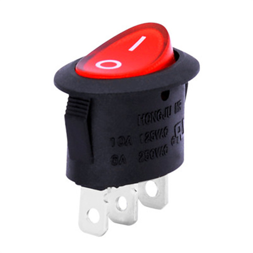 Red Rocker Switch