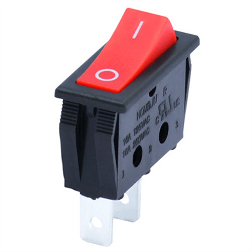 SPST Momentary Rocker Switch