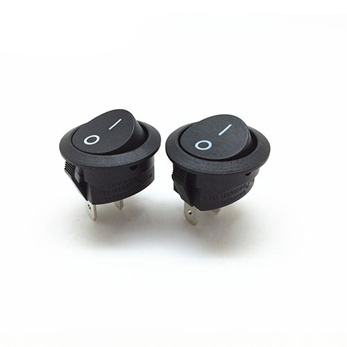 Round Momentary Rocker Switch