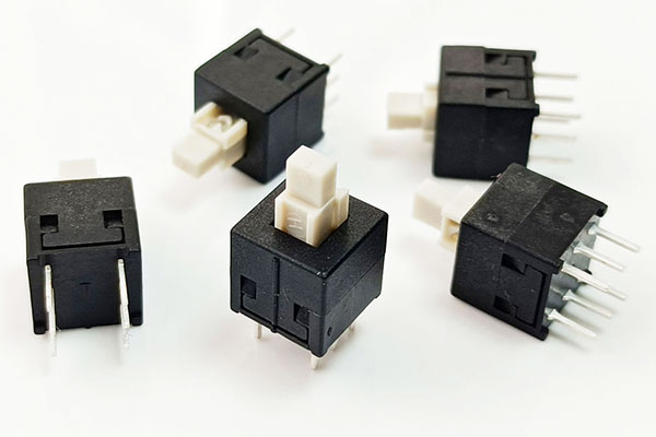 6 Pin Mini Self-locking Push Button Switch Features