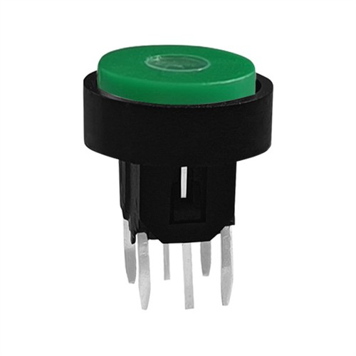 Illuminated Tact Switch With Tactile Cap