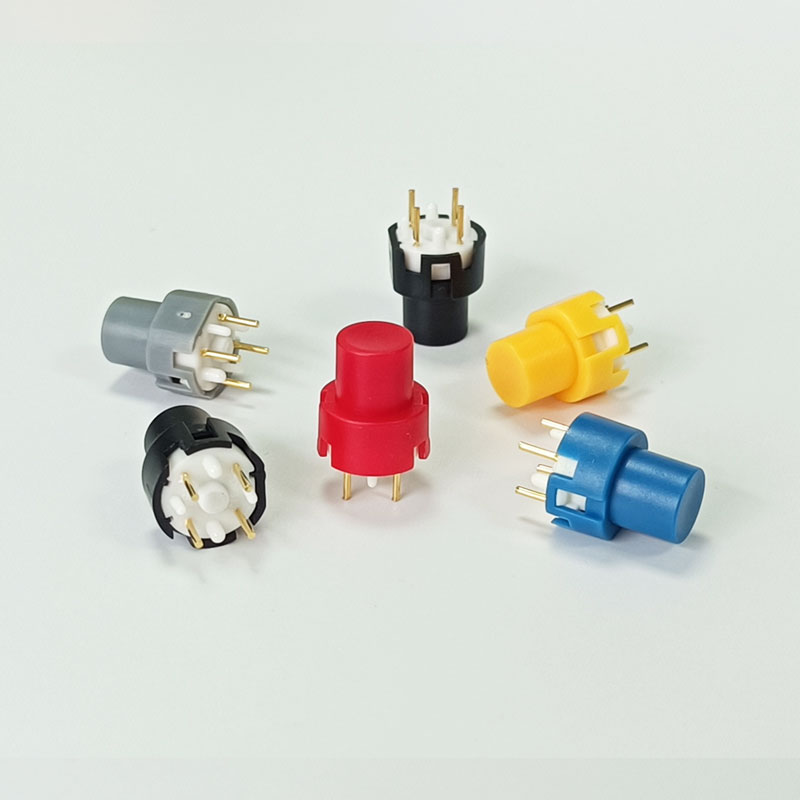 PCB Mount SPST Momentary Tactile Switch - Red: A Versatile Electronic Component