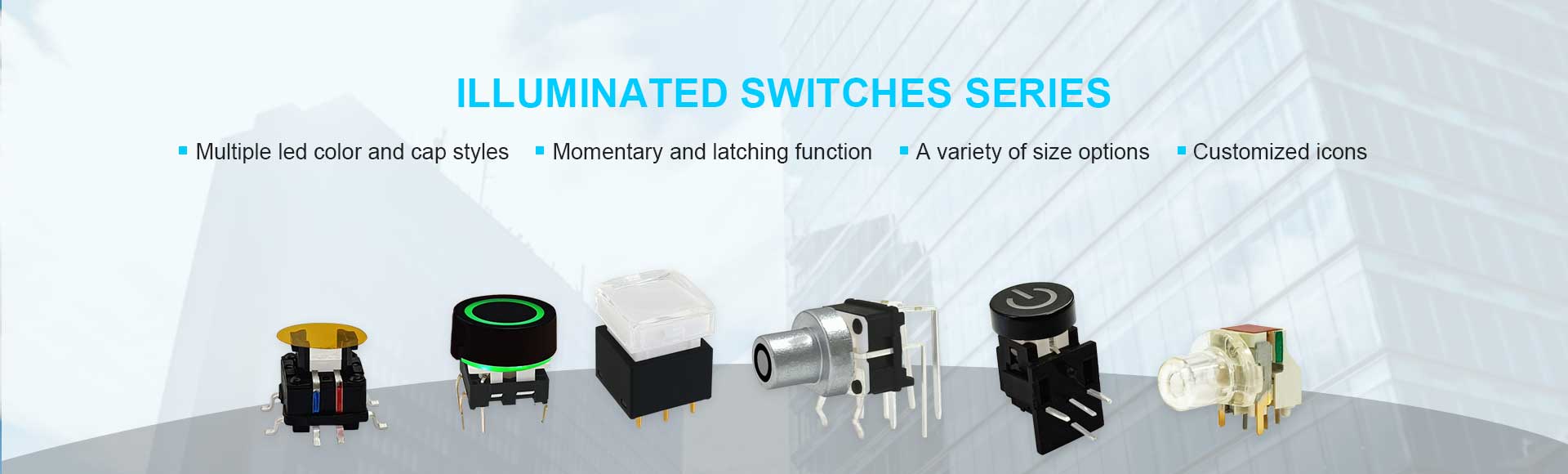 Illuminated Tactile Switch
