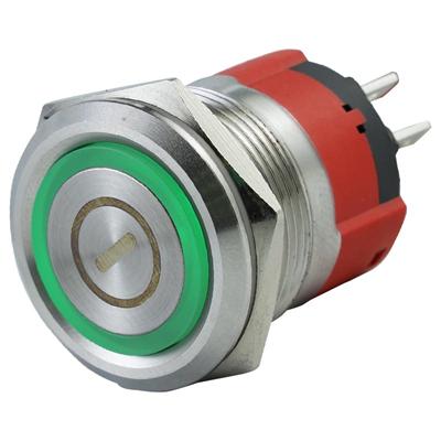 25mm Metal Illuminated Switch