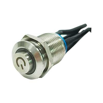 12MM Power Metal Switch