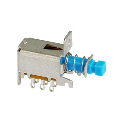 Self-locking Right Angle Push Switch
