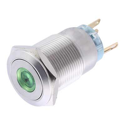 Green Led Push Button Switch