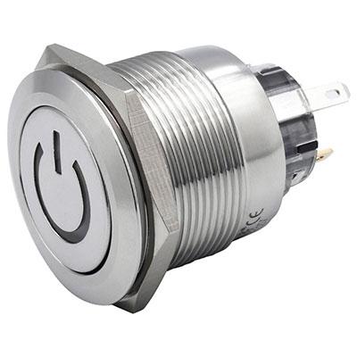  IP67 Metal Push Button Power