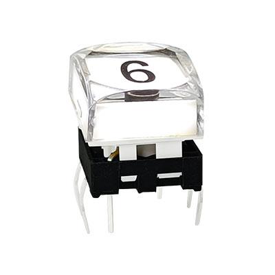 12*12MM Illuminated Pushbutton