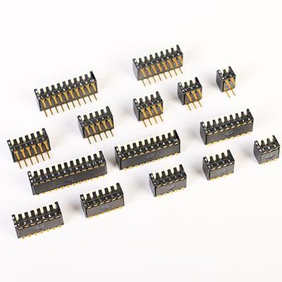 What are the common uses of DIP switches in electronics