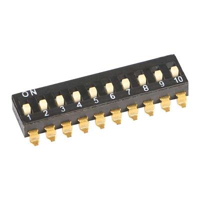 10 Way SMT DIP Switch