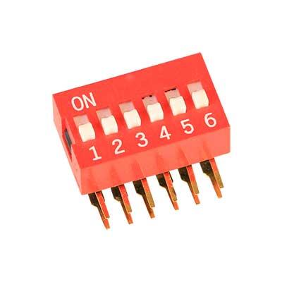 6 Position Dip Switch
