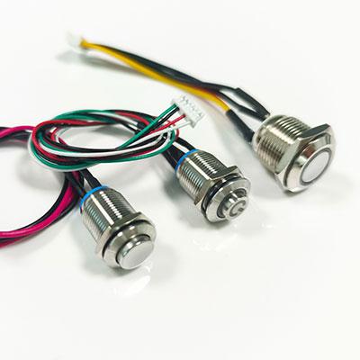 12MM Power Metal Switch