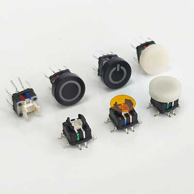 RGB LED tact switch