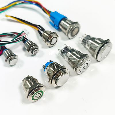 metal push button switches